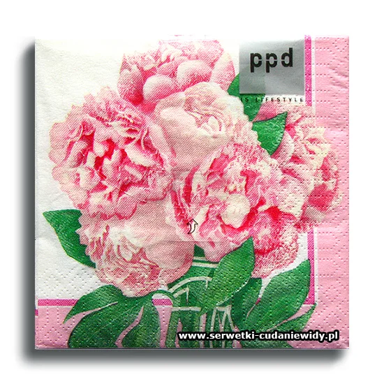 3837PACZKA Peony Bouquet