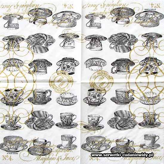 3857 Teacups Pewter