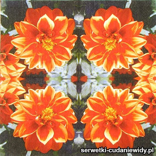 39085 Małe Serwetki Unikalne Wzory