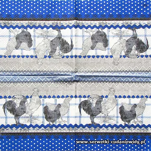 4015 The Cry Of Rural Rooster Blue