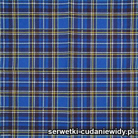 4209 Szkocka Krata Granatowy