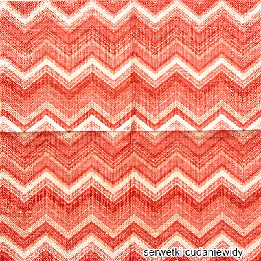 4224 Textured Chevron Red