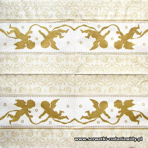 4291 Angels Silhouette Gold