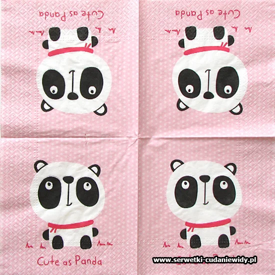 4325 Cute As Panda