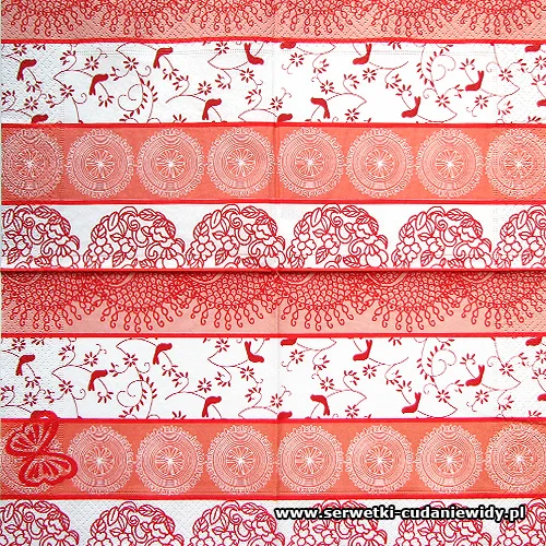 4344 White Red Garden