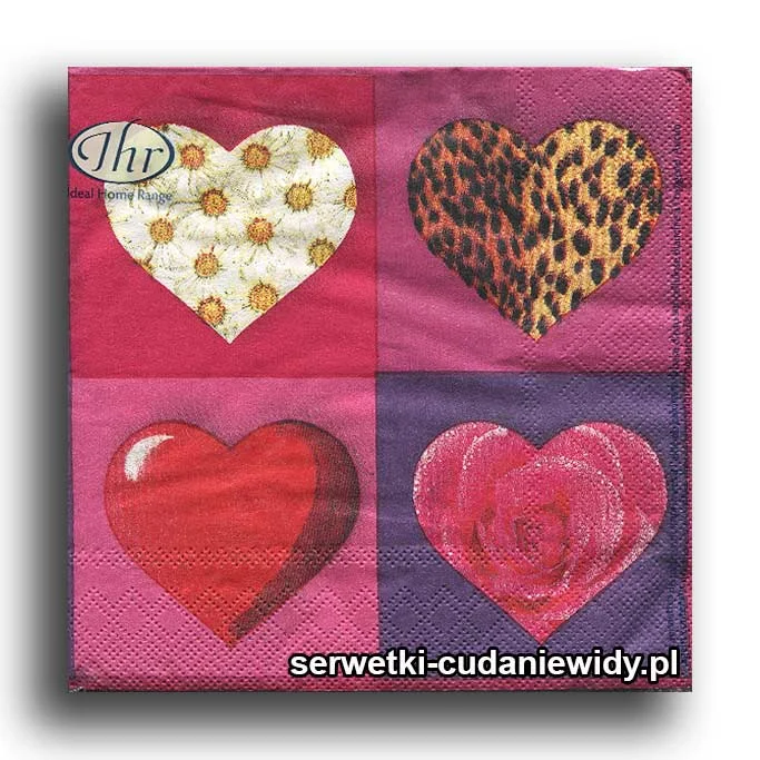 4363PACZKA Crazy Hearts