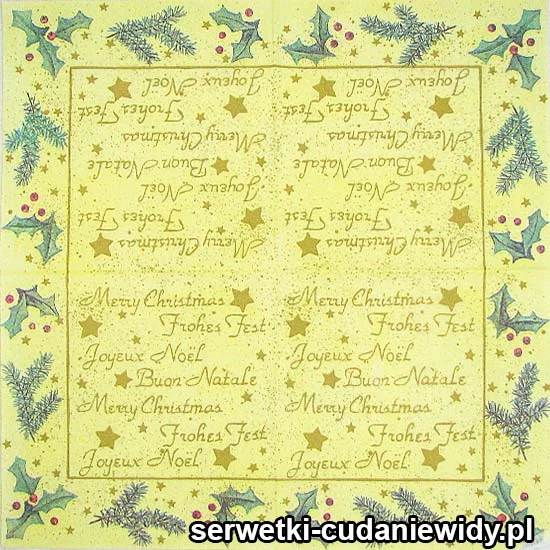 43770 Serwetki Dekoracyjne