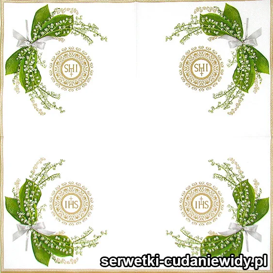4384 Konwalie I Złoty Ornament