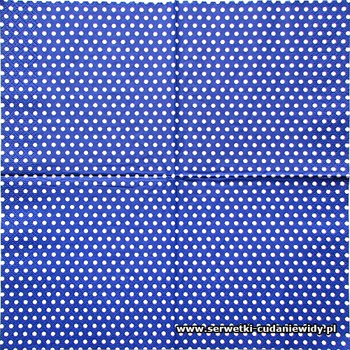 4388 White Dots Blue Dark