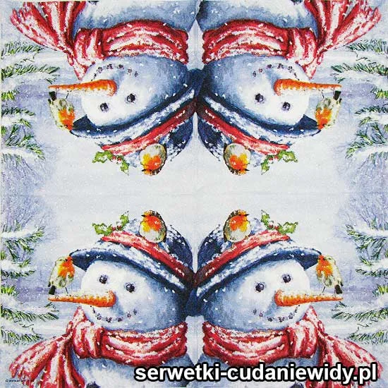 4390 Bałwan Jak Malowany