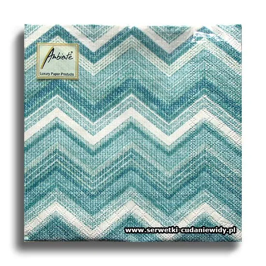 4558PACZKA Textured Chevron Petrol