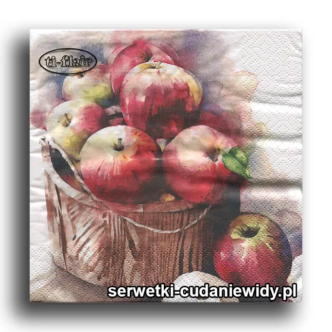 4584PACZKA Jabłka Jak Malowane