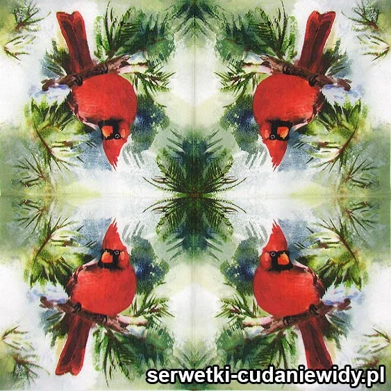 4593 Zimowy Czerwony Leśny