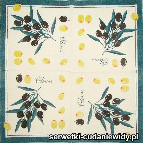 46673 Piękne Serwetki