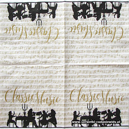 4676 Classic Music Cream Gold