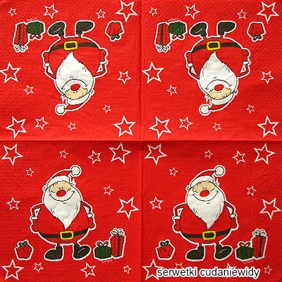 4760 Santa Claus Red