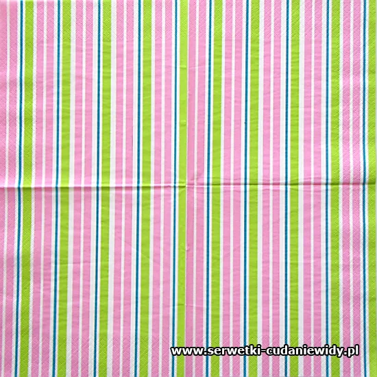 4847 Pink Stripes Green