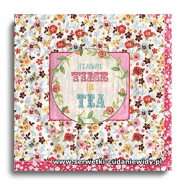 4890PACZKA Ditsy Tea