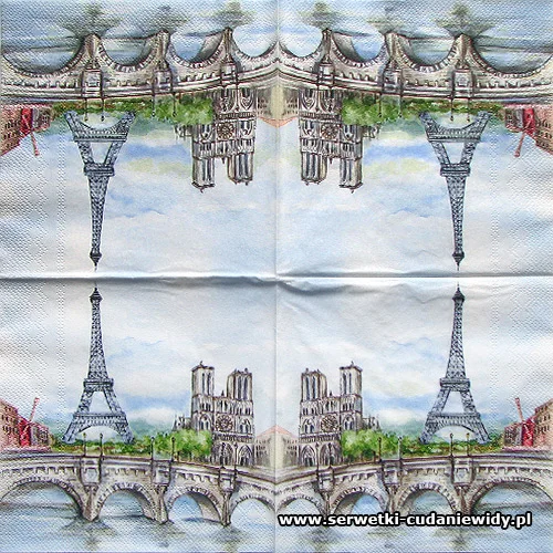 4912 Paris In Watercolour