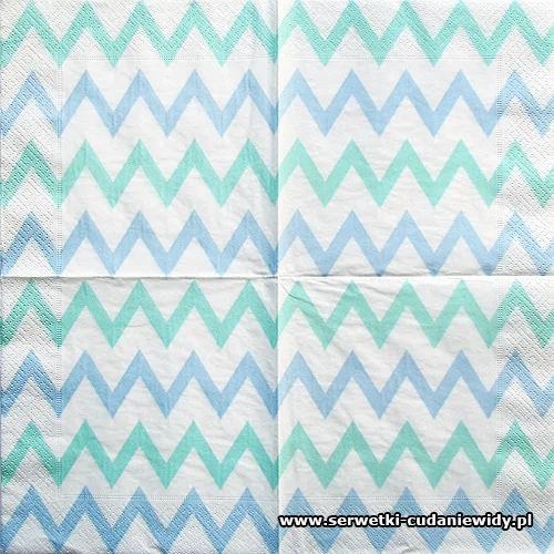 4985 Zig Zag Aqua