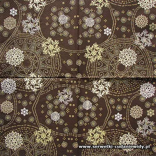 5211 Pearls Ornament Brown