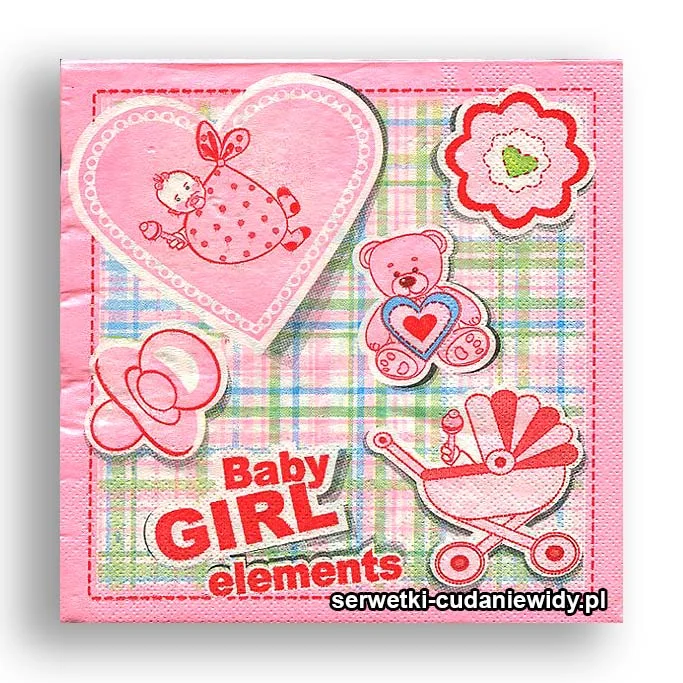 5263PACZKA Paczka Serwetek 20 Sztuk
