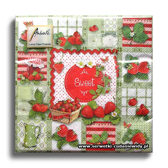 5298PACZKA Sweet Strawberries