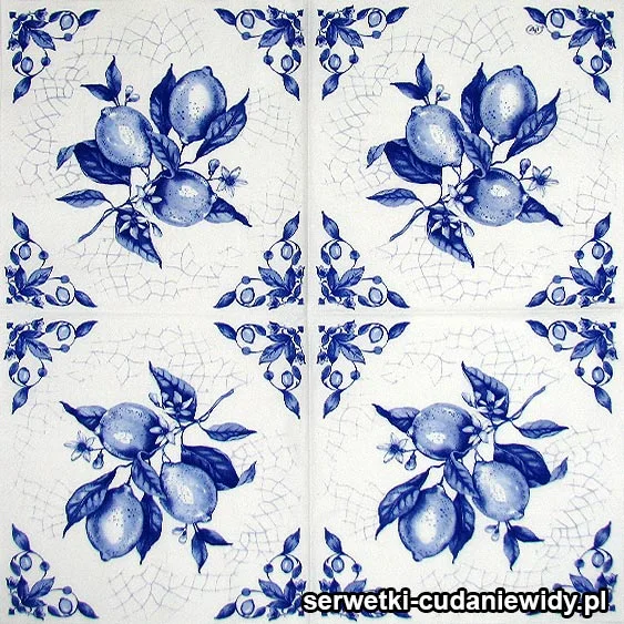 5478 Cytryny Porcelanowe