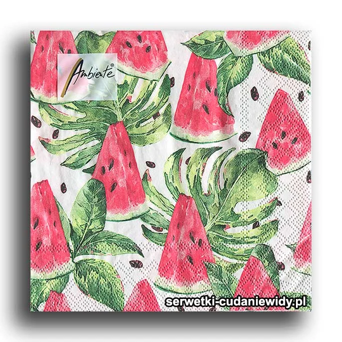 5587PACZKA Monstera I Arbuz