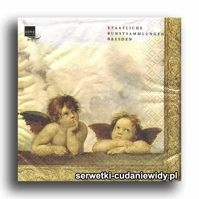 5718PACZKA Anioły Świąteczne