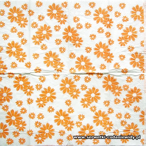 5855 Orange Flowers