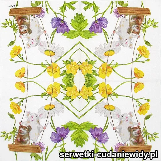 5906 Szczurki Na Huśtawce