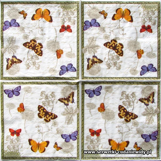 5910 Vintage Butterflies