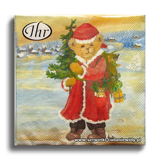 5962PACZKA Santa Bear