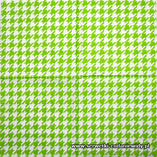 6042 Houndstooth Lime
