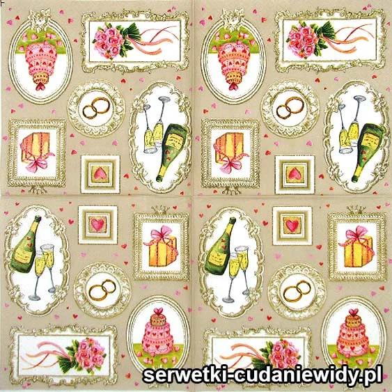 61038 Serwetki Dekoracyjne