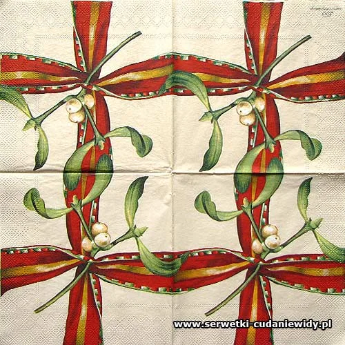 6111 Mistletoe Ribbon