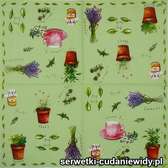 61480 Serwetki Dekoracyjne