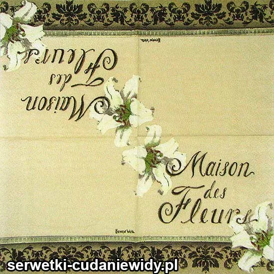 61550 Serwetki Dekoracyjne