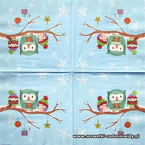6176 Owls In Snow