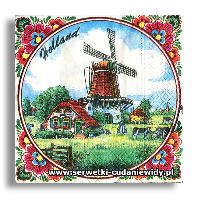 6227PACZKA A Windmill Full Of Colors