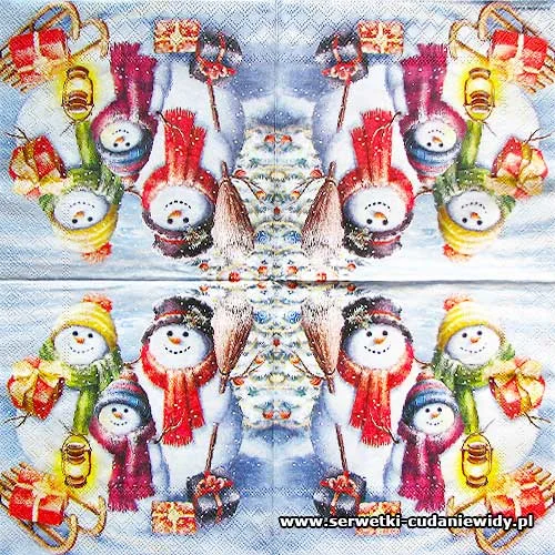 6235 Snowmen Family