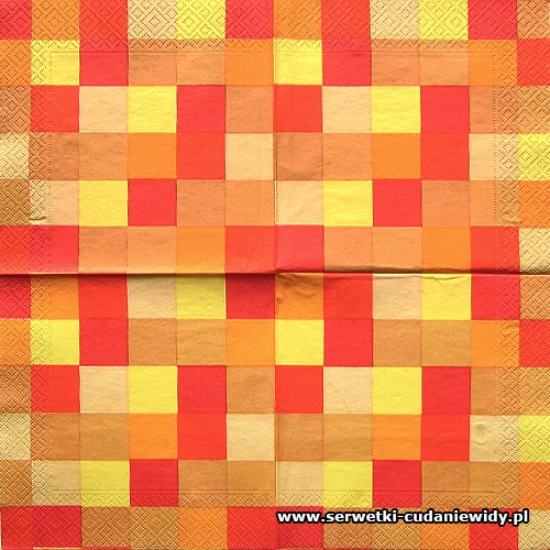 6281 Check Orange
