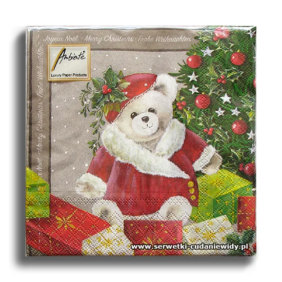 6284PACZKA Christmas Bear