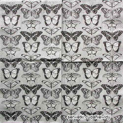 6313 Schmetterlinge Schwarz