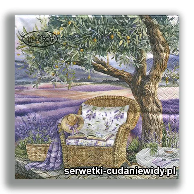 6342PACZKA Lawendowy Wypoczynek