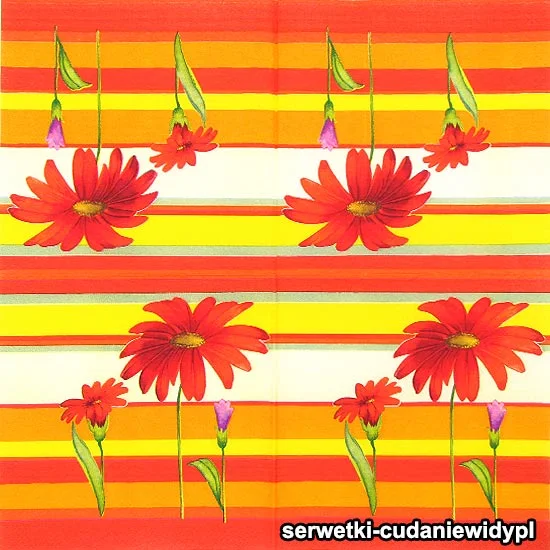 64218 Unikalne Serwetki Piękny Wzór