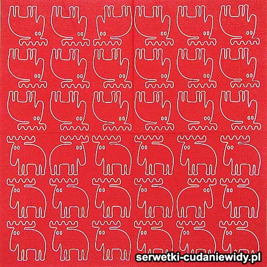 64671 Unikalne Serwetki Papierowe