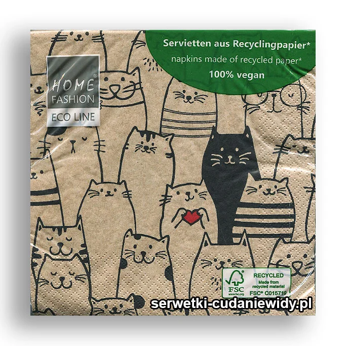 6531PACZKA Wesołe Eko Koty