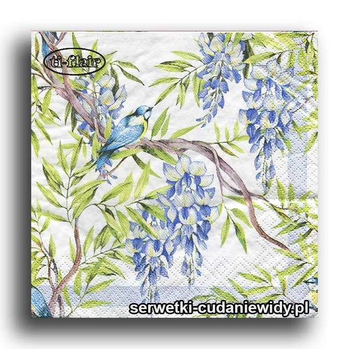 6533PACZKA Wisteria Niebieska